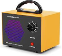 Generatore di Ozono Casa 40000 mg/h, Ozonizzatore Portatile Professionale con Timer 120 Min, Purificatore d'aria all'Ozono O3 Fino a 300㎡ Perfetto per Uffici, Hotel, Ristoranti, Veicoli e Altro Ancora