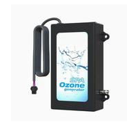 Generatore di ozono for piscina SPA for vasca da bagno 50/H, generatore di ozono ad alta concentrazione integrato for circolazione 'acqua Pompa ad aria incorporata,Facile da usare(DC 24V)