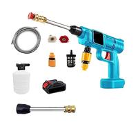 Generatore Di Pistola For Rondella Lavaggio Auto Ad Alta Pressione Senza Fili Acqua Pulitore A Spruzzo Lavatrice For For Batteria 18V Pulizia Potente(One small battery)