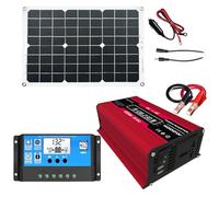 Generatore di potenza solare - 220 V AC uscita generatore portatile, singolo - set di alimentazione solare | design leggero e portatile con sonno e auto, trasportatori e cmper per un Lei