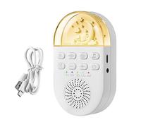 Generatore di rumore bianco - Generatore di rumore per dormire con 24 tracce audio rilassanti, dispositivo portatile per il sonno | Dispositivo per la terapia del suono per adulti, bambini, camera da