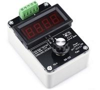 Generatore di segnale regolabile con tensione da 0 a 10v e uscita corrente da 0 a 22ma per test di automazione industriale e calibrazione del sensore nero