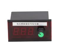 Generatore di Tensione Digitale, Simulatore Analogico di Segnale, Display LCD, Ingresso DC 15-30V, Terminale 5.08, ABS, per Schede di Controllo, Sensori, Convertitori Frequenza (0-5 V)