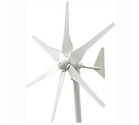 Generatore di turbina eolica da 500 W, 12 V/24 V, per ricarica marina e domestica, mulino a vento industriale con controller, lame rinforzate, protezione dalla velocità eccessiva, soluzione energetica