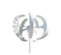 Generatore di turbina eolica, Generatore di turbina eolica 5KW 8KW 12/24/48V Lanterna eolica a 5 pale Lanterna verticale per lampione con controller MPPT per camper e abitazioni (Turbine Only,24V