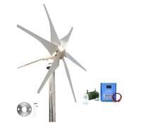 Generatore Di Turbina Eolica Orizzontale Da 3 KW 96 V 48 V 24 V 3000 W Energia Dinamo Magnetica Forte Potenza Inverter Di Uscita For La Casa Ampie Applicazioni(With Hybrid Control,12V)