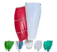Generatore di turbina eolica verticale, 12000 W, levitazione magnetica per uso domestico, 12 V 24 V 48 V, magnete permanente trifase CA con controller MPPT