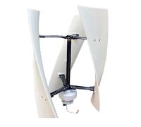 Generatore di turbina eolica verticale da 800 W, mulino a vento a 3 pale ad alta efficienza, soluzione di alimentazione silenziosa da 12 V/24 V/48 V per uso domestico, generatore di energia