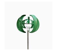 Generatore di turbine eoliche 5000W 8000W 10KW 48V 24V Generatore verticale Sospensione a magnete permanente Inizio basso for uso domestico Generazione di energia a basso rumore e ad alta ef(Green,48V