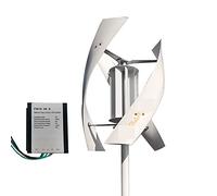 Generatore di turbine eoliche da 2000W 48V Generatore di energia alternativa 220V corrente alternata Uscita Kit completo for uso domestico con controller inverter(Hybrid control,WHITE_24V_2000W)