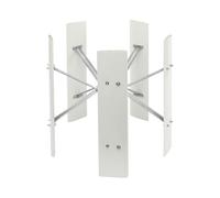 Generatore di turbine eoliche da 24 V, 5 fogli, asse verticale, generatore di turbine eoliche da 100 W, per la fornitura di energia in eolico a energia solare, per le famiglie, navi, gazebo, capanna