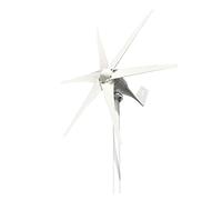 Generatore di turbine eoliche Generatore a turbina eolica Potenza 2000w 12v 24v 48v 6 pale con off-grid Mppt e regolatore di carica ibrido for la casa con bassa coppia di avviamento(Turbine Only,48V)