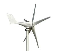Generatore di turbine eoliche L'asse orizzontale 3000W 3/5 pale mulino a 12V 24V 48V energia eolica piccolo generatore di turbine eoliche regolatore MPPT for uso domestico(Wind turbine only,24V)