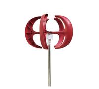 Generatore di turbine eoliche Neratore eolico ad asse verticale 8000W 12V 24V 48V Motore del mulino a Avvio rapido Lampione stradale ibrido for fattoria domestica ad alta efficienza(Rot,24V)