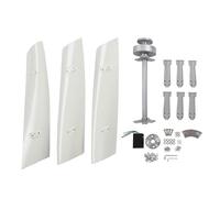 Generatore di Turbine eoliche Verticali 100w 100 Wit Lama Maglev Kit di turbina eolica ad Alta efficienza Assegno a Basso Rumore per Le Navi Cabine Homes Green Energy Fornitura di (24 V.)