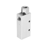 Generatore di vuoto Valvola a flusso grande CV-15/20/25HS, Manipolatore Ventosa Controllo pressostato negativo Accessori pneumatici Facile installazione(CV-20HS-12mm)