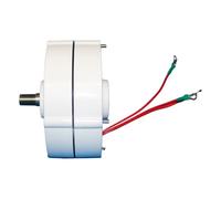 Generatore elettrico a 50 Hz, 10 kW, 8 kW, 6 kW, mulino a, dinamo, turbina idraulica, 12 V, 24 V, 48 V, generatore a magnete permanente senza ingranaggi for uso domestico(With base,12V_SINGLE SHAFT)