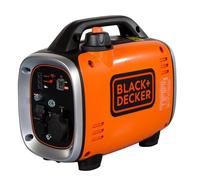 Generatore Elettrico a Benzina Inverter Black and Decker 900W, leggero e silenzioso, 9kg
