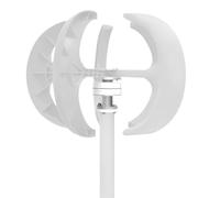 Generatore eolico 24 V, 600 W, generatore di levitazione magnetico (MLG), 5 lame, sistemi di alimentazione eolica e solare, controller integrato, fibra di nylon, forma lanterna