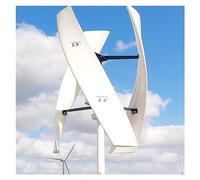 Generatore Eolico 400w 600w 800w 12v 24v 48V Turbina Eolica Ad Asse Verticale Maglev Con Controller Mulini A For Energia For Uso Domestico Ampie Applicazioni(White,WIND TURBINE ONLY_24V_400)