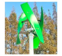 Generatore Eolico 400w 600w 800w 12v 24v 48V Turbina Eolica Ad Asse Verticale Maglev Con Controller Mulini A For Energia For Uso Domestico Uscita Ad Alta Efficienza(Green,HYBRID CONTROL_48V_800)