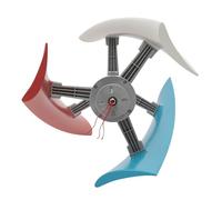Generatore eolico 400W Generatore di turbina eolica silenzioso Impianto eolico Funzionamento silenzioso Turbina eolica Regolazione automatica della velocità Vento verticale per barche, padiglioni
