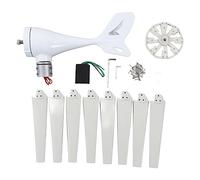 Generatore eolico 700W S9 Generatore eolico resistente all'acqua 8 pale MPPT per cabine di terrazze di barche (24 V)