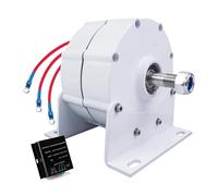 Generatore eolico a turbina da 12000 W, alternatore a magneti permanenti a 3 fasi per progetti fai da te da 12 V/24 V/48 V, motore elettrico ad alta efficienza, ideale per soluzioni di energia