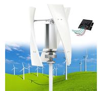 Generatore eolico a turbina da 12000 W, levitazione magnetica AC trifase, kit verticale 12V/24V/48V con 3 pale, avvio a bassa velocità del vento, ideale per casa, barca, camper, soluzioni di
