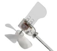 Generatore eolico a turbina eolica, a LED, auto-illuminante, modello educativo, strumento didattico con rotazione di 360 gradi