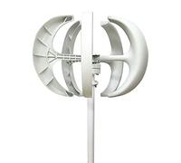 Generatore eolico a turbina eolica da 8000 W, 5 pale, 12 V 24 V, kit generatore ad asse verticale per ibridi domestici, uso lampione, apparecchiature per produttori di elettricità elettromagnetica (24