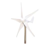 Generatore eolico ad asse orizzontale 12v 24v 48v da 6000W con regolatore MPPT for uso domestico 3KW 5000W a bassa velocità del per casa, fattoria, illuminazione stradale, barche(Wind turbine only,12V