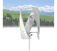Generatore Eolico ad ASSE Verticale da 20.000 W - Sistema di Alimentazione elettrica a levitazione Magnetica Permanente, Albero di levitazione Magnetica elicoidale per soluzioni di energia r