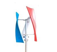 Generatore Eolico da 12000 W per Uso Domestico - 12 V 24 V 48 V, 3 Pale, regolatore MPPT, Sistema di Alimentazione eolica Silenzioso per soluzioni di energia rinnovabile