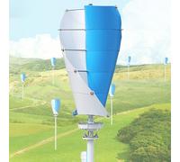 Generatore Eolico da 20.000 W - 10 Pale per Alimentazione Fuori Rete per Barche, roulotte, Camper, fattorie, capannoni, capanne, baite in Legno, Sicurezza e Illuminazione - Soluzione di ener