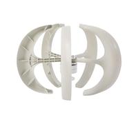 Generatore eolico da 600 W, 24 V, a forma di lanterna, con controller IP67 | fibra di nylon, resistente alla corrosione e alle intemperie, velocità del vento di avviamento di soli 2 m/s