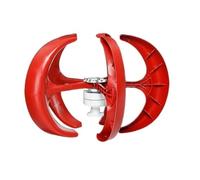 Generatore eolico, Generatore di turbine eoliche 8000W 12/24/48V 5 pale generatore Lanterna turbine eoliche Asse verticale for regolatore di illuminazione stradale per nautica, camper, casa(Red,WIND T