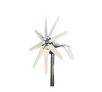 Generatore eolico, Generatore eolico da 1000 W 12 V 24 V Set completo Regolatore di carica/MPPT for mulino a vento Piccolo generatore eolico Uso domestico Basso rumore per nautica, camper, casa(MPPT C