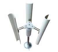 Generatore eolico, Kit generatore eolico per modello a magnete permanente ad asse verticale, Strumento didattico scientifico energia solare,per uso marino/domestico/ibrido