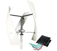 Generatore eolico verticale a turbina eolica 12V 24V 48V 12000W con controller PWM - Design a levitazione magnetica per uso domestico, industriale e aziendale - Soluzione energetica rinnovabile