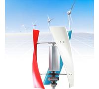 Generatore Eolico Verticale Silenzioso da 3000 W, levitazione Magnetica 12 V/24 V, regolatore MPPT per Illuminazione Domestica e Stradale, Soluzione efficiente per Le Energie rinnovabili