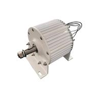 Generatore eolico, Wind Generator High Efficiency 1KW 48V 96V 220V 230V 380V Electric 500RPM 3 Phase AC Permanent Magnet Alternator With Motor Base Home domestico/ibrido(1KW48V)