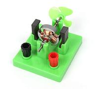 Generatore fai da te, modello di motore a corrente continua con ventilatore circuito fisico esperimento bambino educare giocattolo