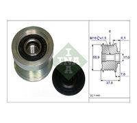 Generatore Freilauf INA Per Volvo V70 XC90 XC70 S60 S40 V70 C70 S80