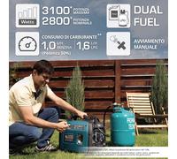 Generatore inverter GPL/benzina KS 3100iG S