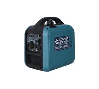 K&S Könner&Söhnen KS 1900i S Generatore Inverter 2,0 kW, generatore di corrente inverter con involucro insonorizzato, gruppo elettrogeno a benzina con avvolgimento in rame, generatore inverter 2 USB