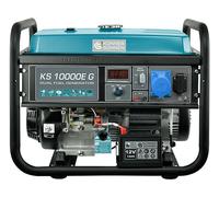 Generatore ibrido a benzina e gas KS 10000E G Serie DUAL FUEL potenza massima 8000W, 1x16A, 1х32 (230V), 12V, regolatore automatico di tensione (AVR), protezione sovraccarico e cortocircuito…
