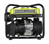 K&S Basic KSB 21i - Generatore di corrente a benzina a 4 tempi, 2,9 CV, con regolatore di tensione automatico, protezione contro la mancanza di olio, norma di scarico EURO V, 2000 W, 2 x 16 A (230 V)