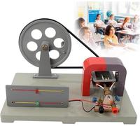 Generatore manuale, generatore di armatura rotante, esplora apparecchiature elettromagnetiche sperimentali, modello di CA e CC, for l'educazione e l'apprendimento fai-da-te