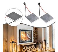 Generatore motore ventola camino colore argento foglio stufa bruciatore parte 40